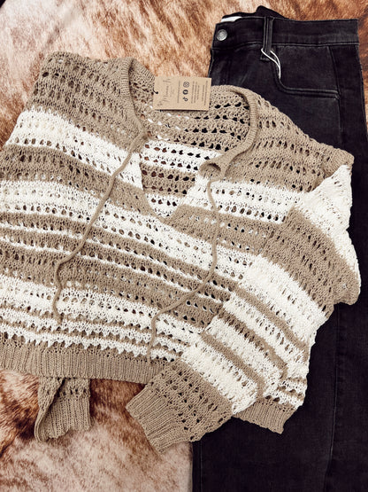 TUMBLEWEED CROCHET SWEATER