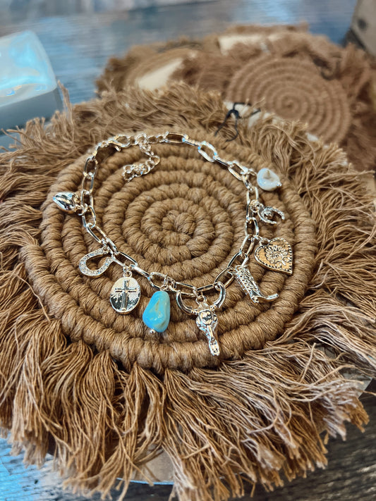 WESTERN CHARM BRACELET