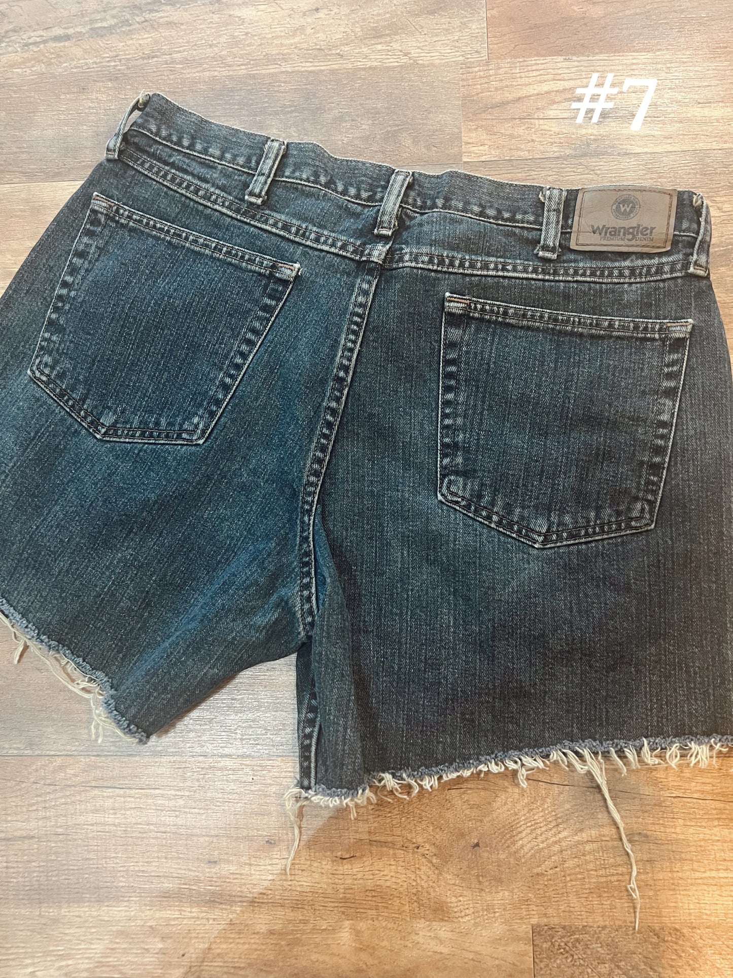 CUSTOM RETRO WRANGLER SHORTS