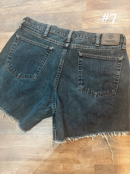 CUSTOM RETRO WRANGLER SHORTS