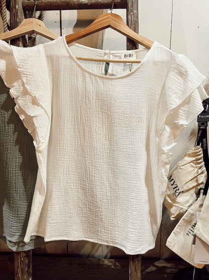 GEORGIA GAUZE TOP