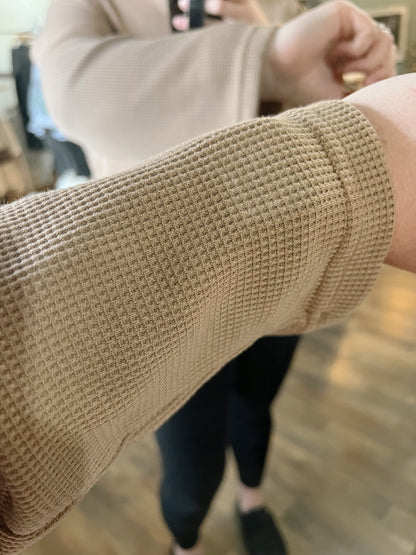 SHOW OFF WAFFLE TOP