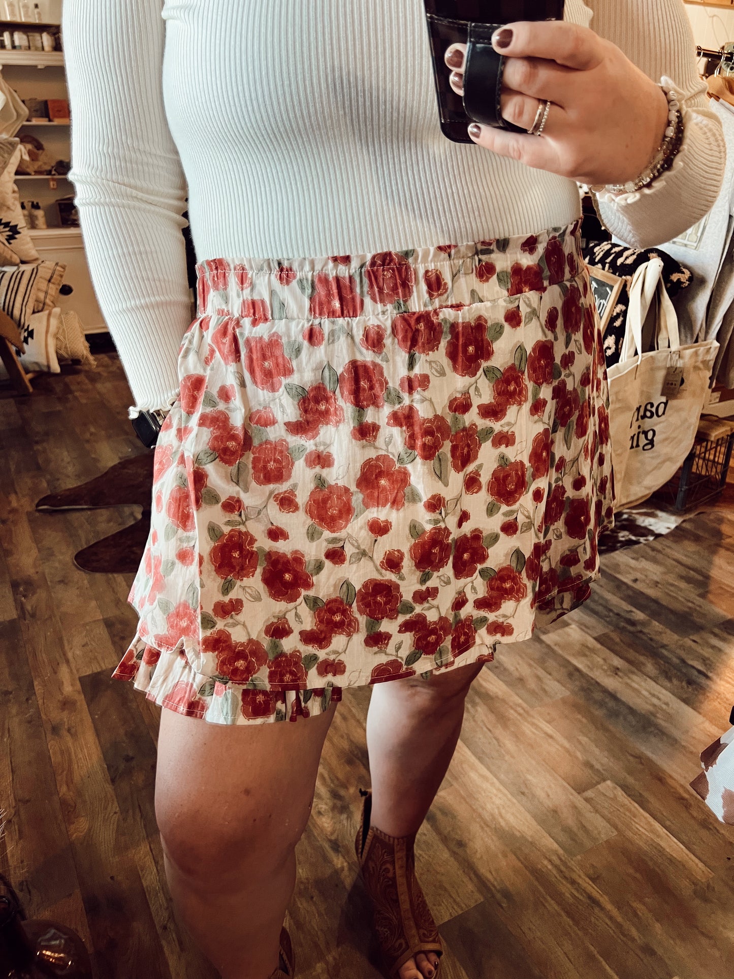 ROSEWOOD SKIRT