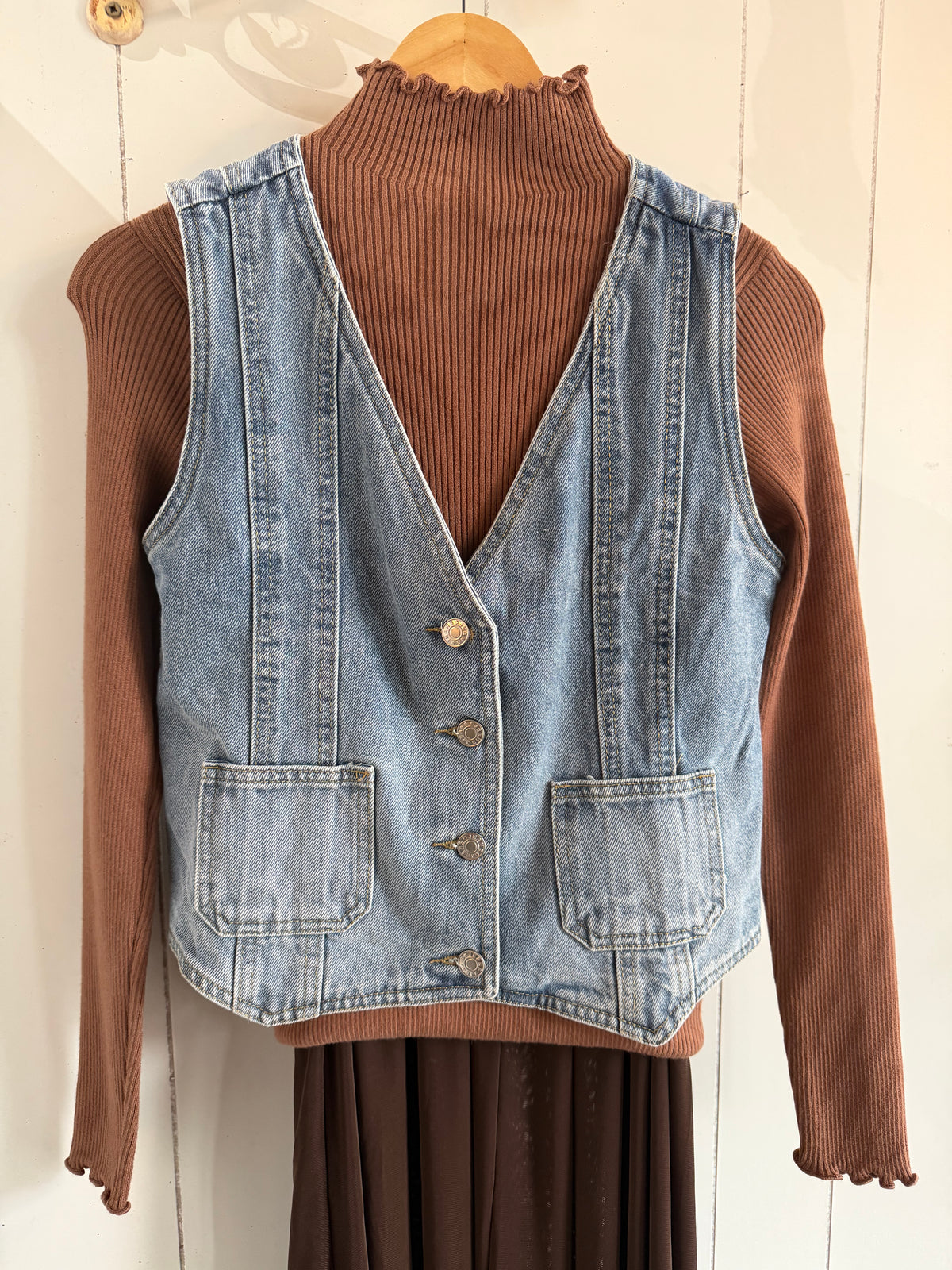 DENIM REVIVAL VEST
