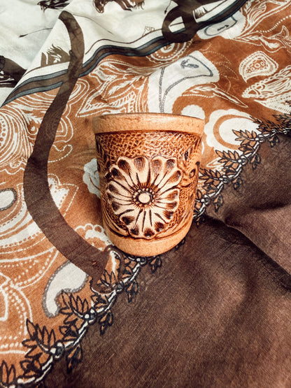 LOYAL WEST SCARF: COWGIRL BROWN