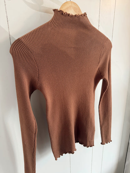 LETTUCE TRIM SWEATER