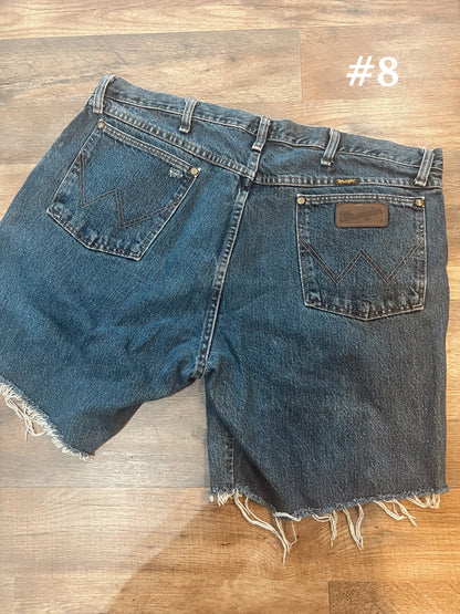 CUSTOM RETRO WRANGLER SHORTS