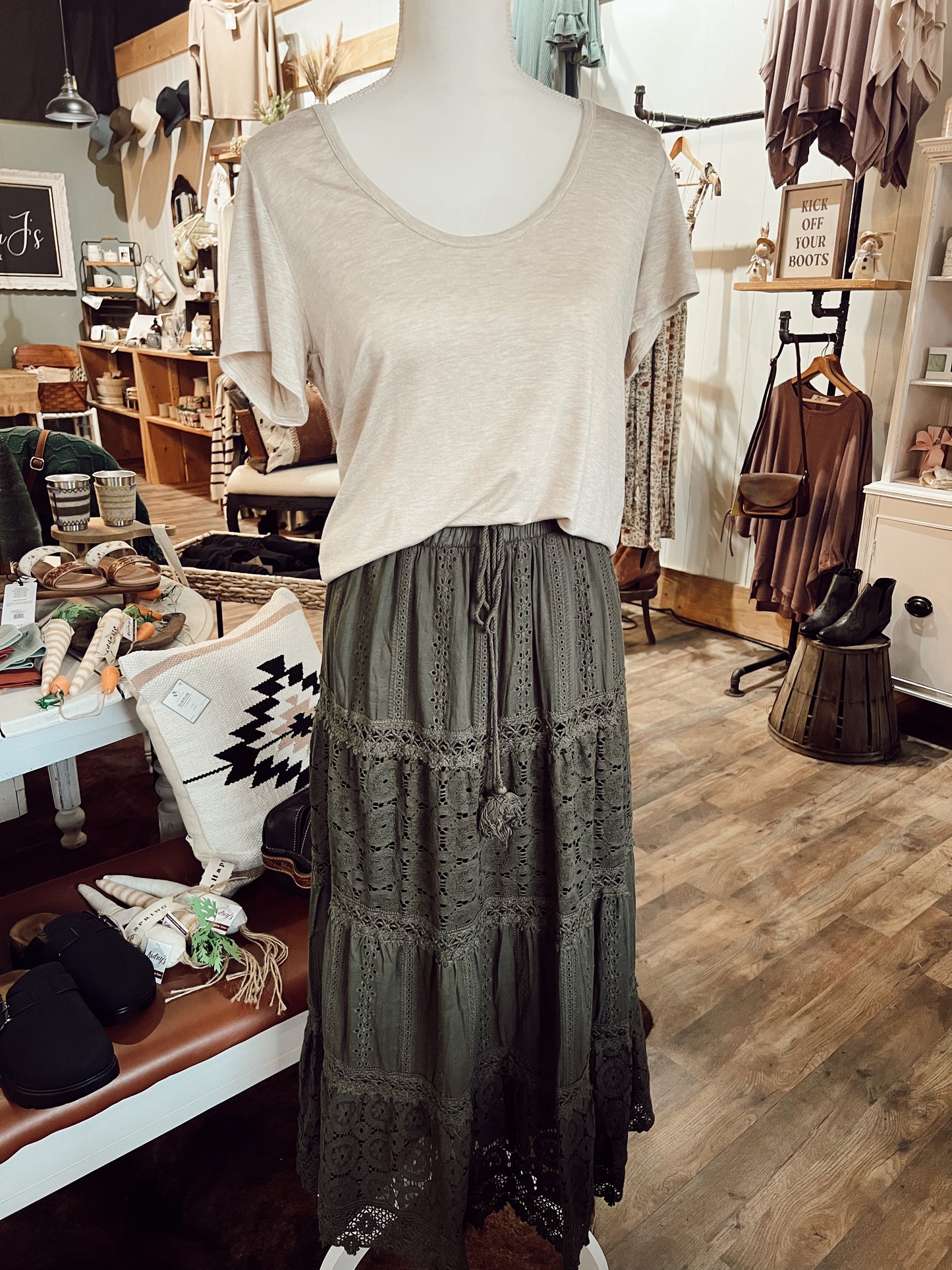 BONNIE BOHO SKIRT