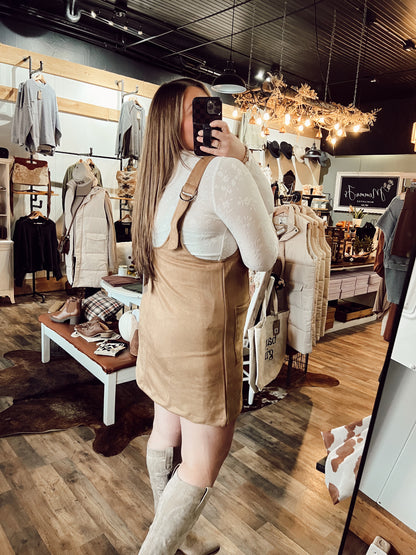 FEELIN’ OVERALL GOOD DRESS