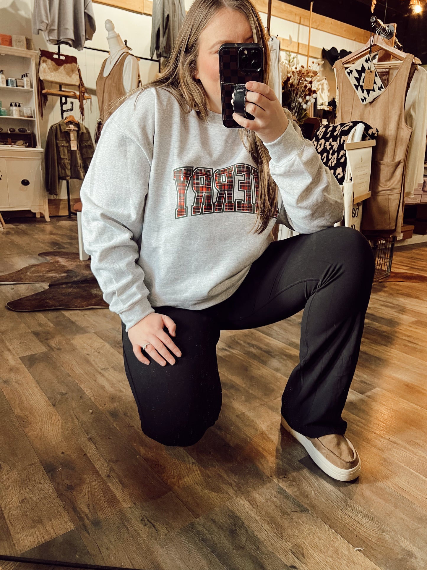 HIGH WAISTED BOOTCUT LEGGING