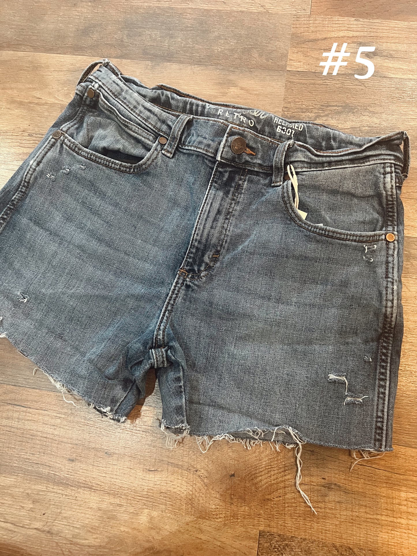 CUSTOM RETRO WRANGLER SHORTS