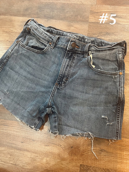 CUSTOM RETRO WRANGLER SHORTS