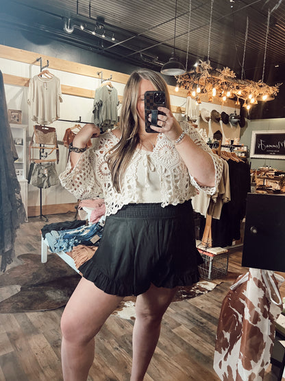 BOHO CROCHET COVER UP