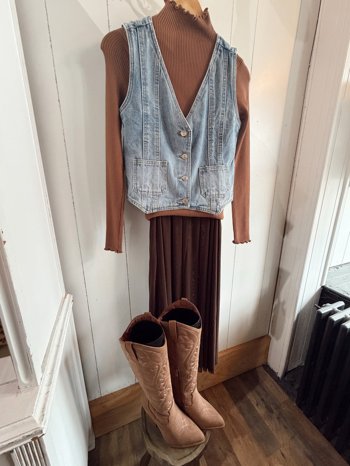 DENIM REVIVAL VEST