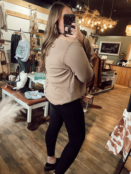 SHOW OFF WAFFLE TOP
