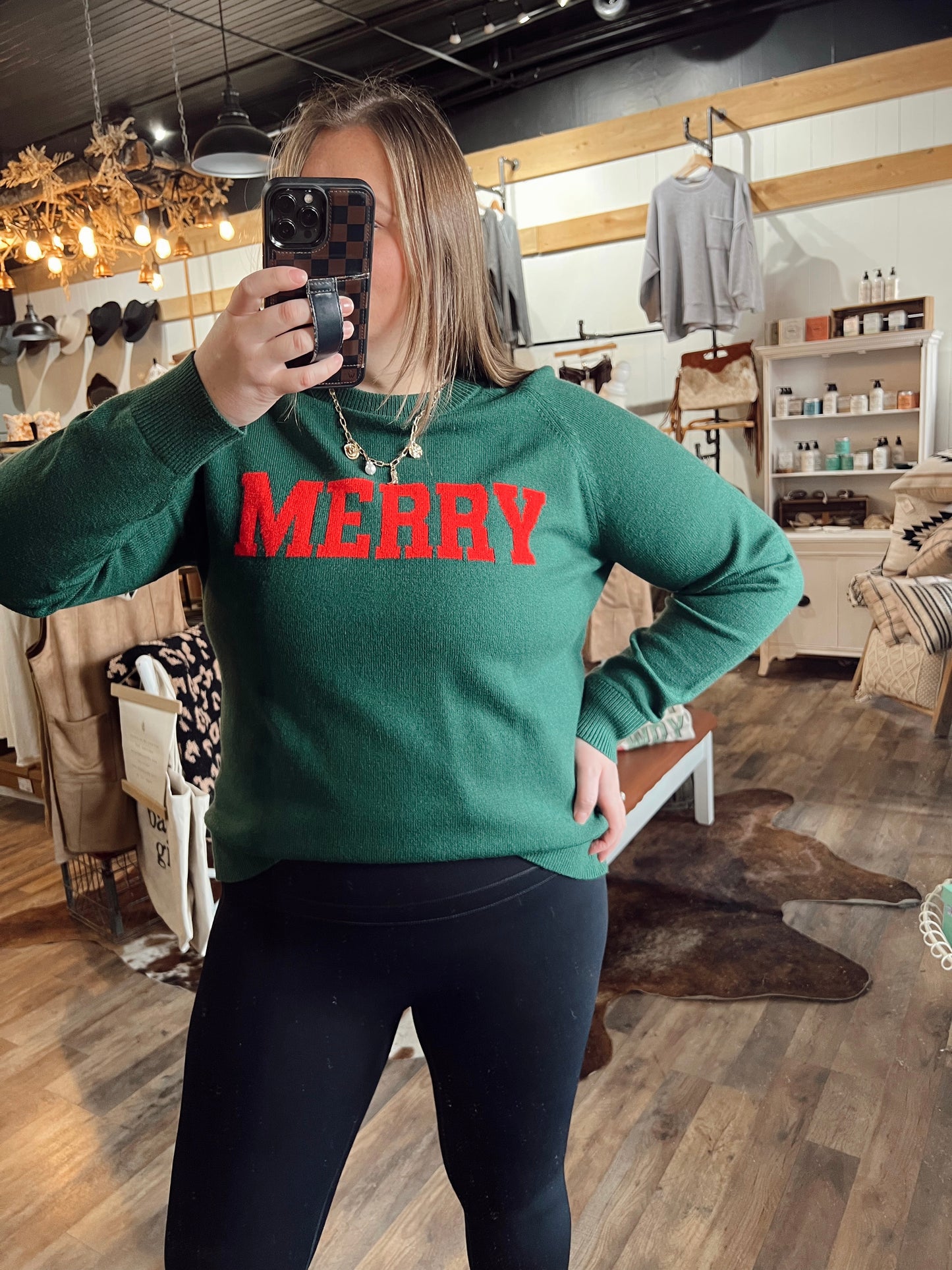 MERRY KNIT SWEATER