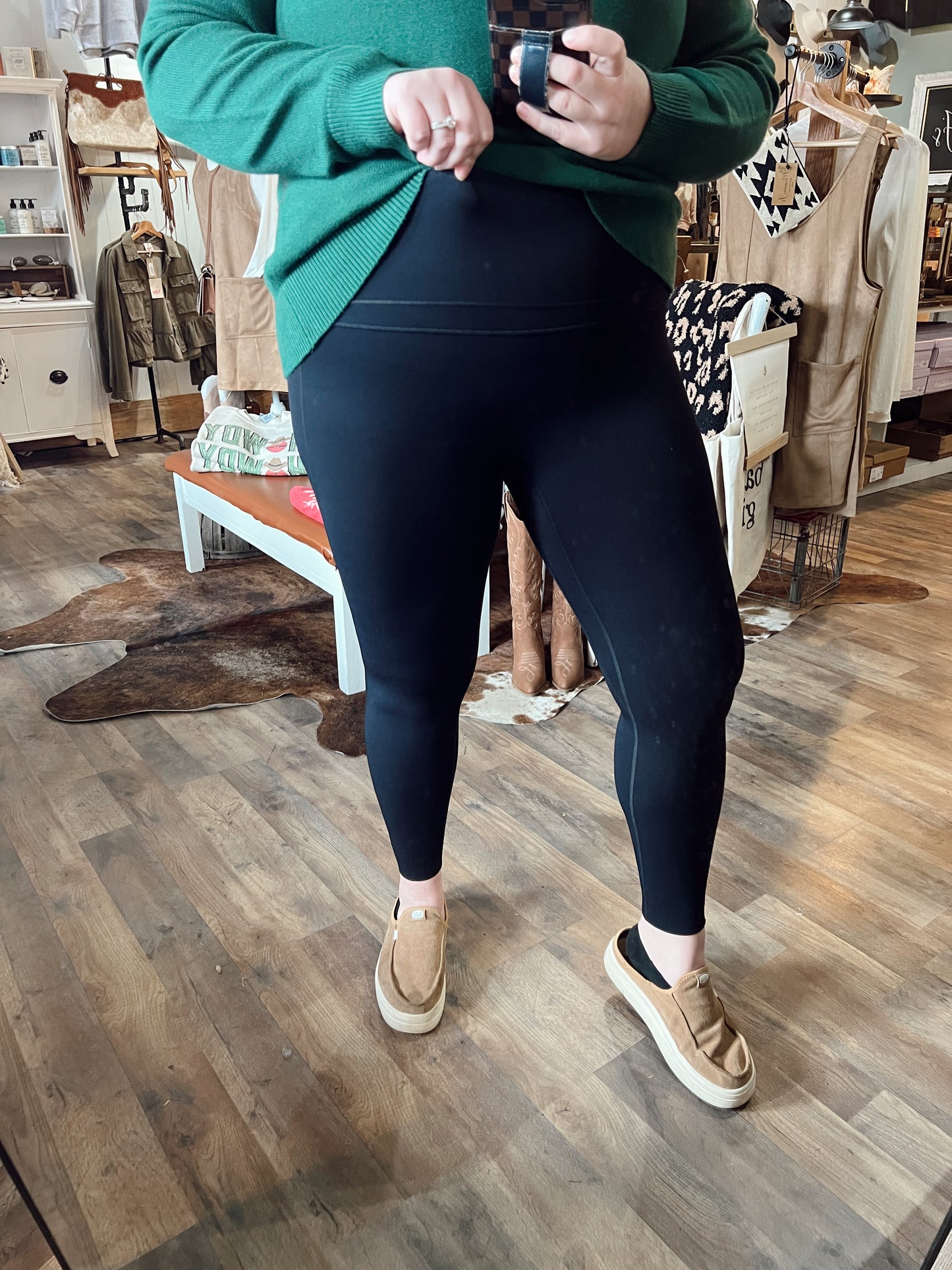 HIGH WAISTED SKINNY LEGGING