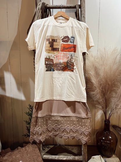 COWBOY UP TEE