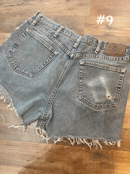 CUSTOM RETRO WRANGLER SHORTS