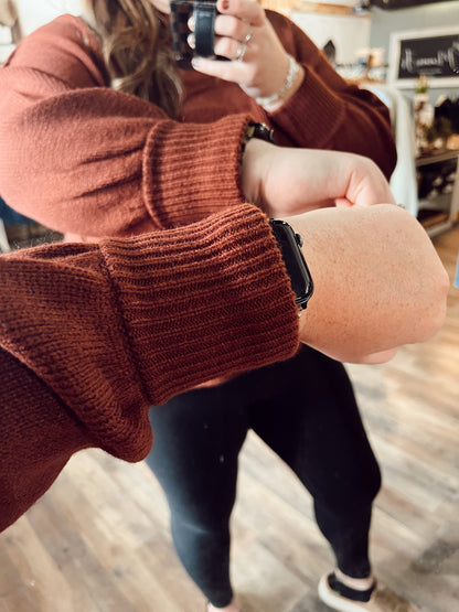 BRICK HOUSE COZY SWEATER