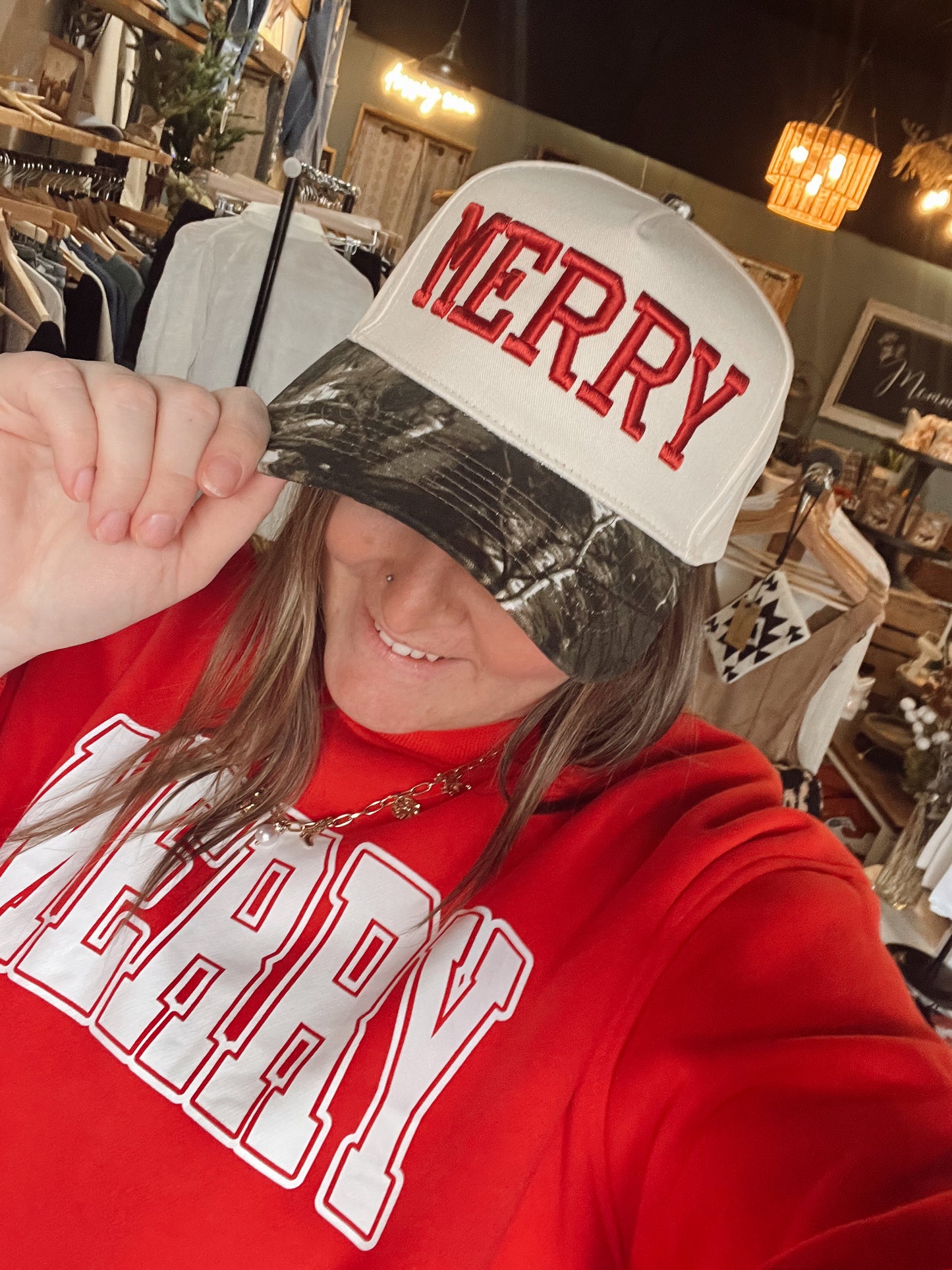 MERRY CAMO TRUCKER