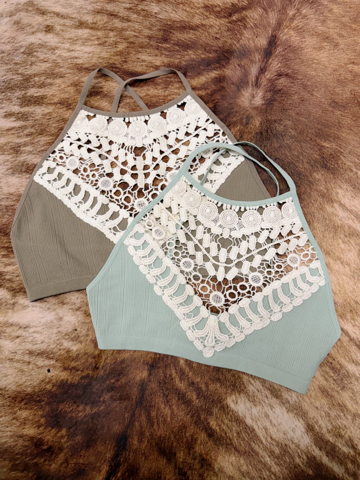 CROCHET CRISS-CROSS BACK BRAMI