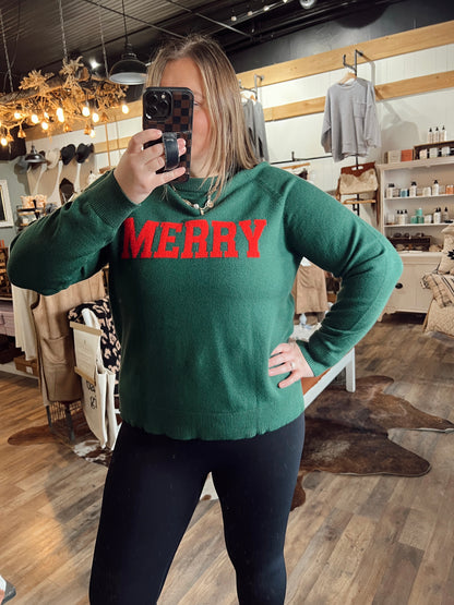 MERRY KNIT SWEATER