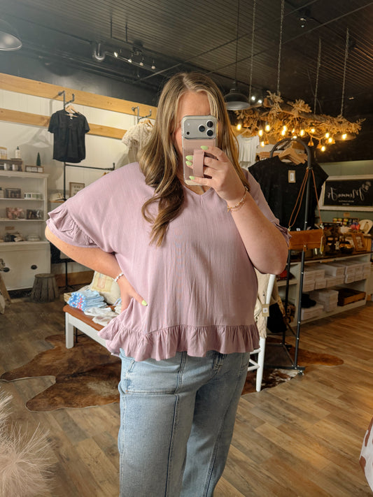 LILAC MESA BLOUSE