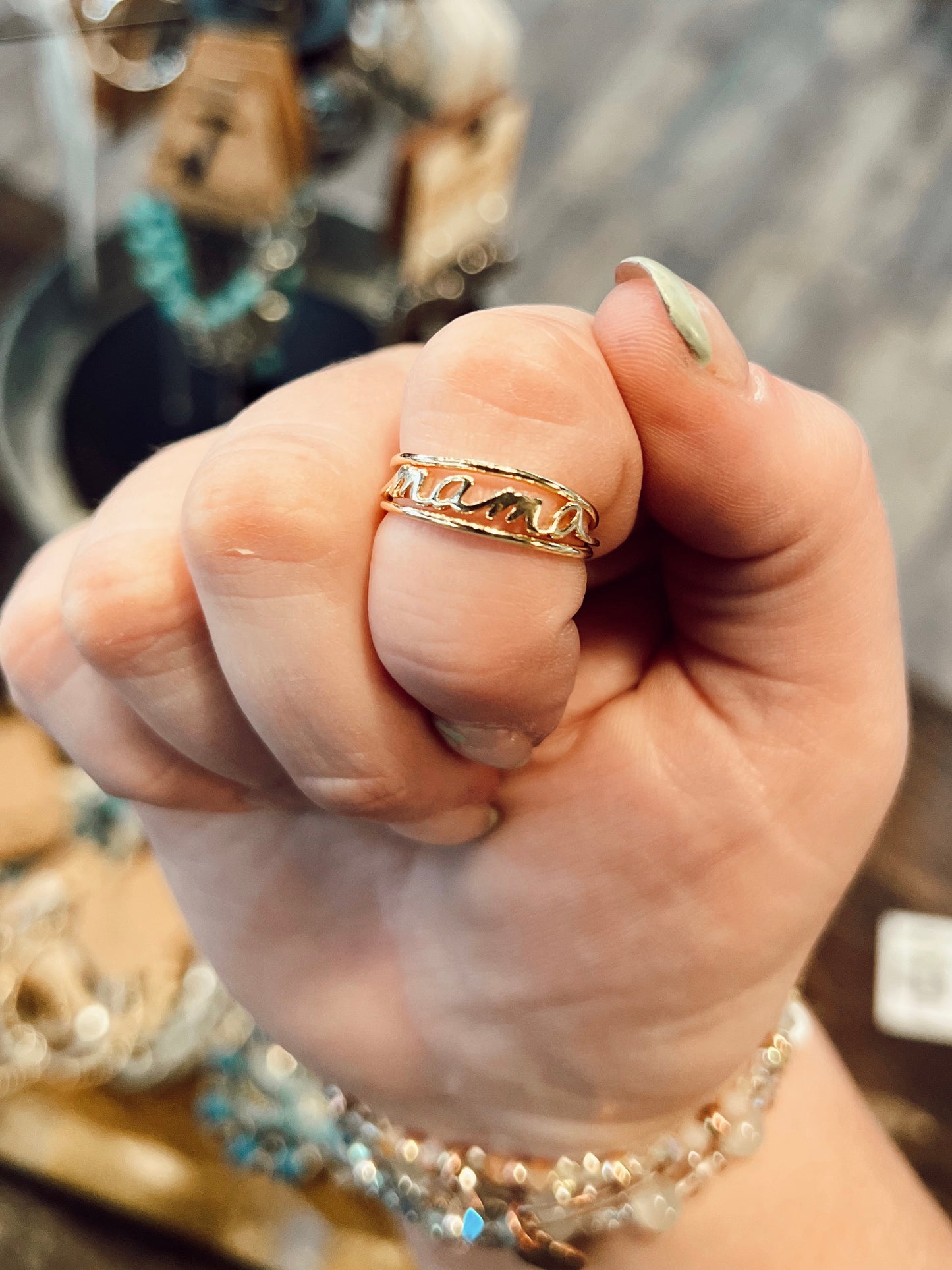 3 LAYER MAMA RING STACK