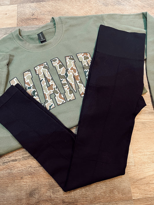 SEAMLESS PINTUCK LEGGING
