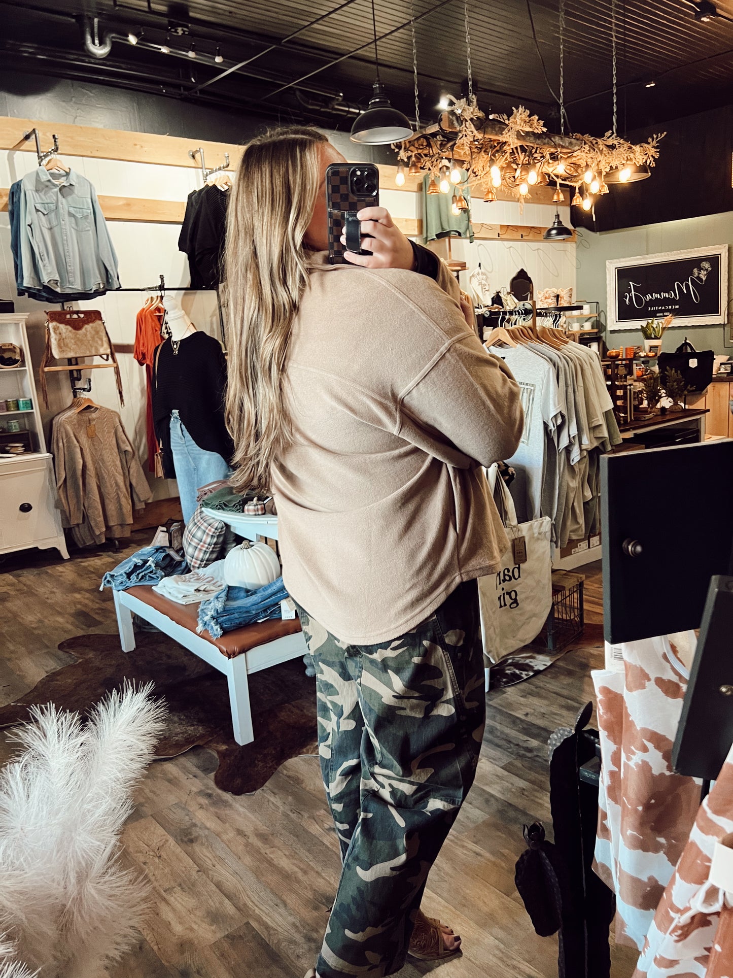 PAMPAS OVERSIZED SHACKET