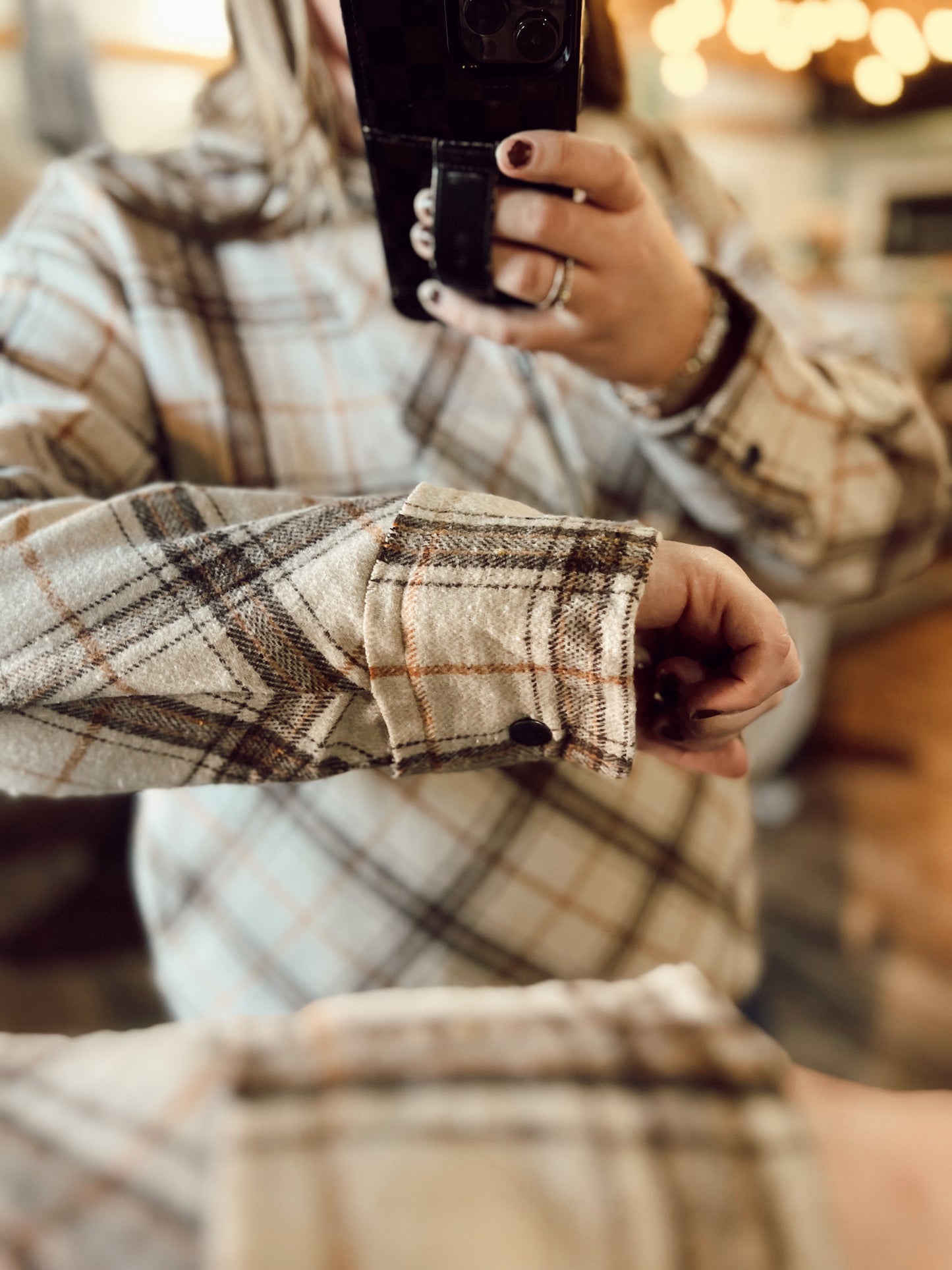 WHISKEY RIFF PULLOVER FLANNEL