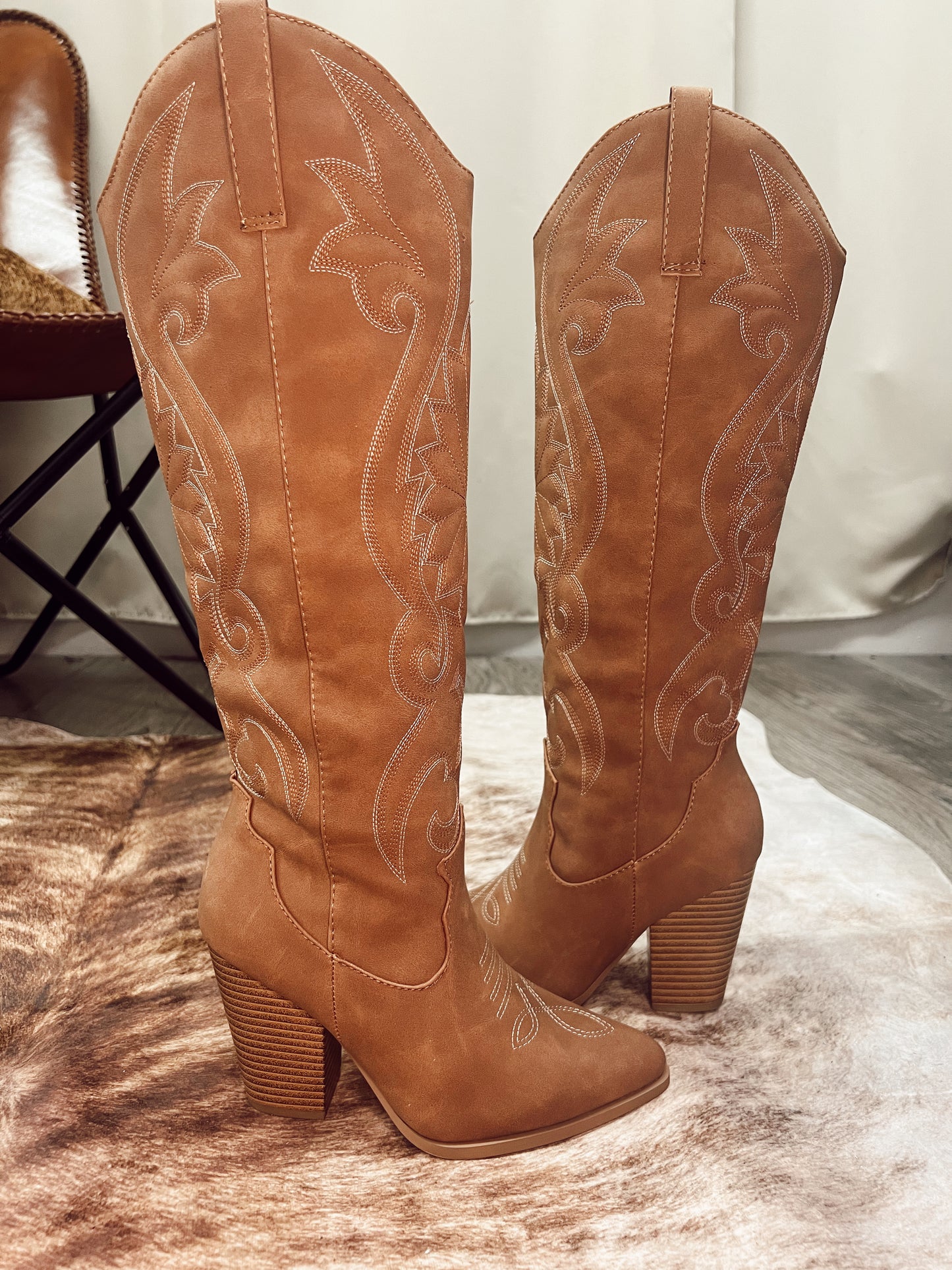 LORETTA KNEE HIGH BOOTS