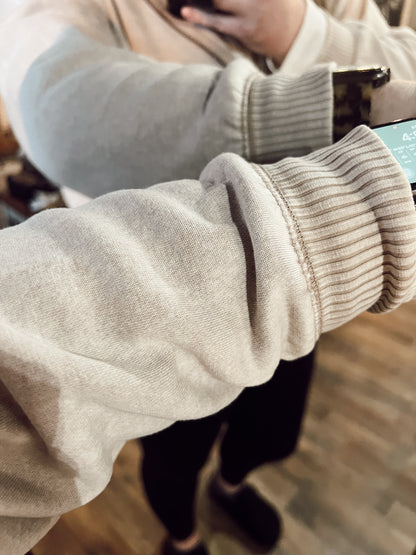 COMFORT IS KEY ZIP UP