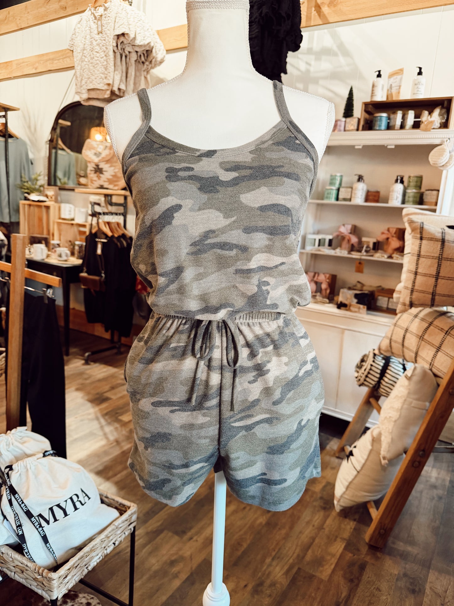 CAMO EVERYDAY ROMPER