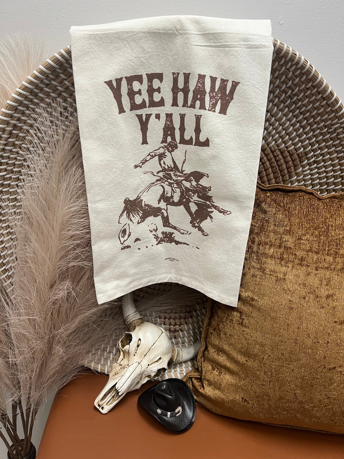 YEEHAW Y’ALL TEA TOWEL