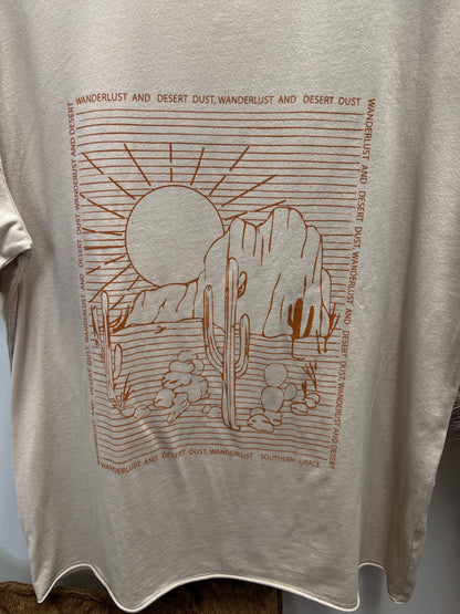 WANDERLUST & DESERT DUST TEE