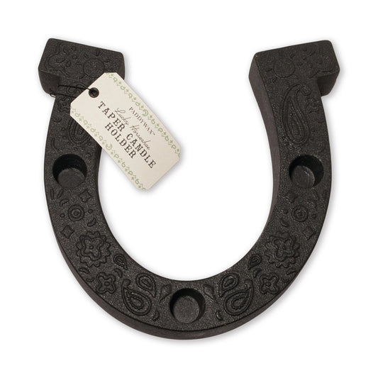 HORSESHOE TAPER HOLDER: BLACK