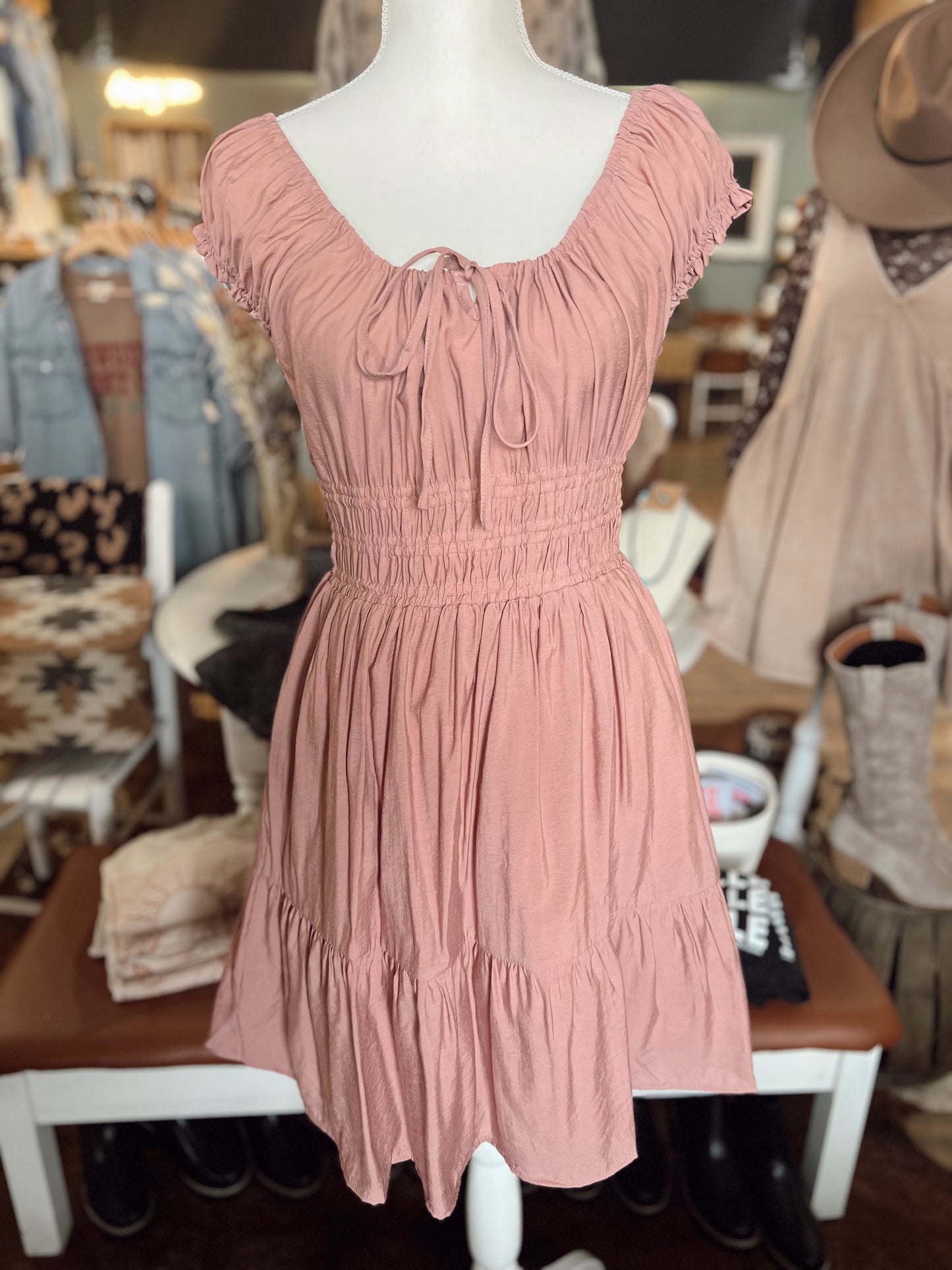 LUCY LOU BABYDOLL DRESS