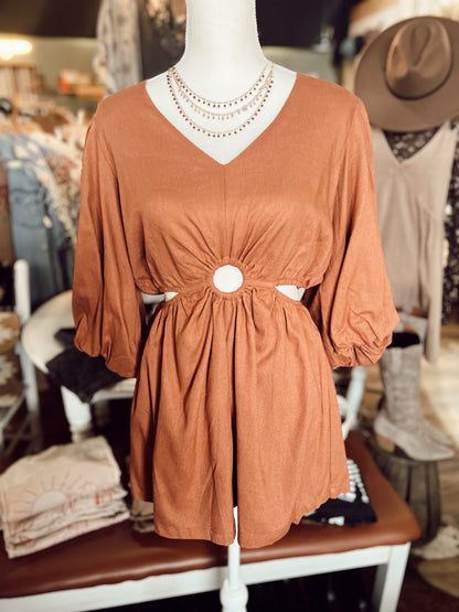 CANYON KEYHOLE ROMPER