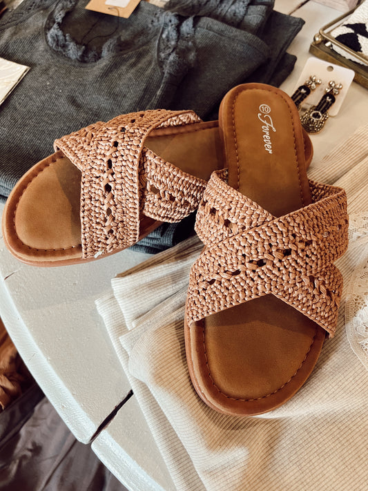 CROCHET KNITTED SANDALS