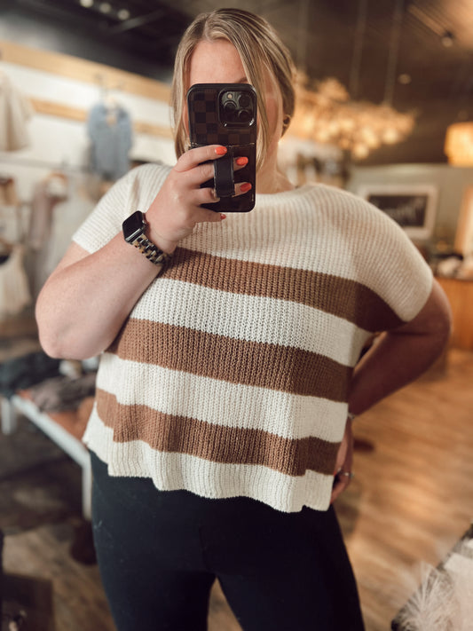 DAWN TO DUSK KNIT TOP