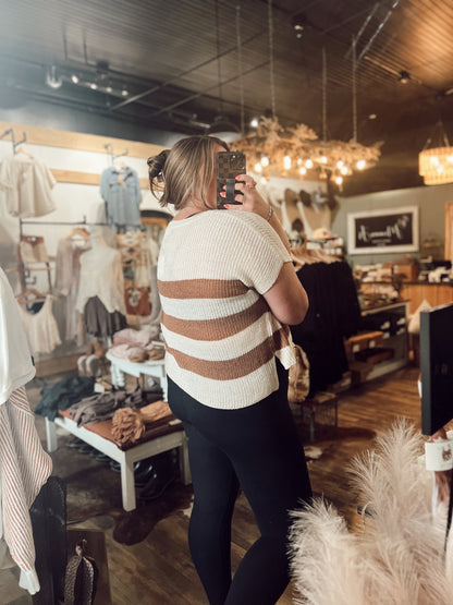DAWN TO DUSK KNIT TOP