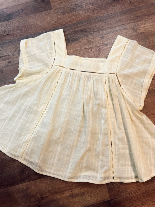 BUTTERCUP BABYDOLL TOP